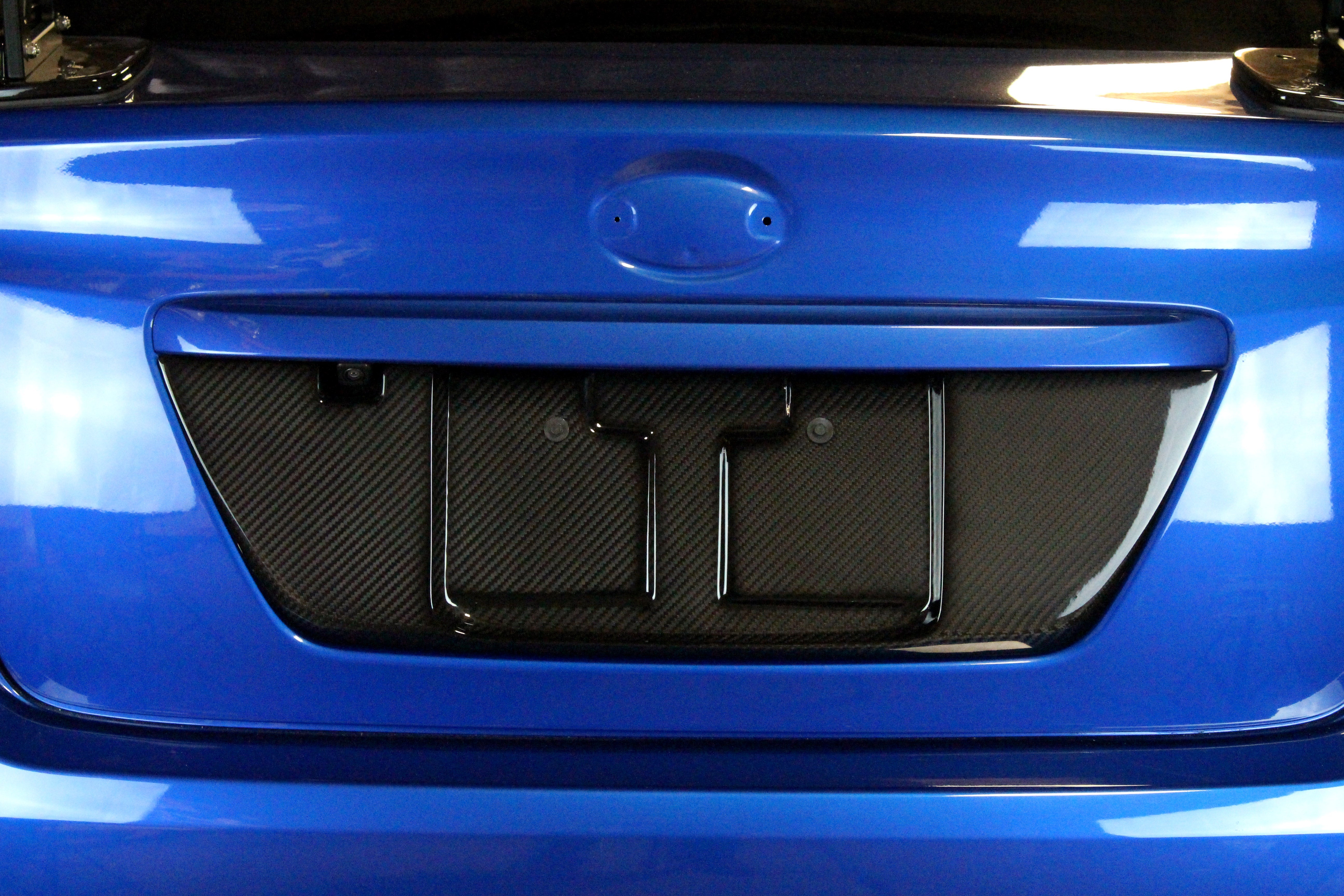 Carbon Fiber Subaru WRX/ STI Sedan License Plate Frame 2015-2021-License plate backing-Grocery Getter Performance