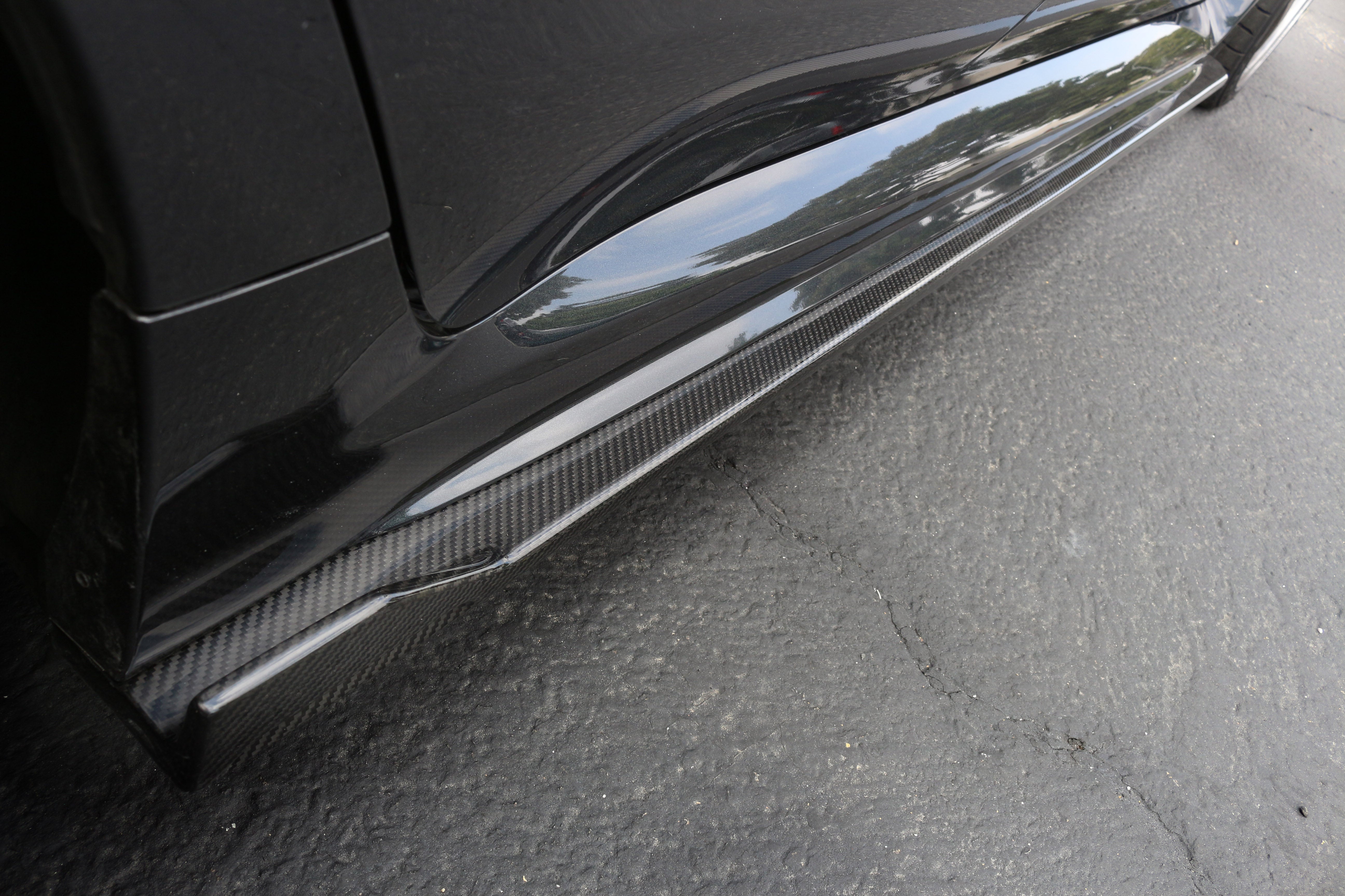 Carbon Fiber Subaru WRX/ STI Side Rocker Extensions 2015-2021-Side Rocker Extensions-Grocery Getter Performance