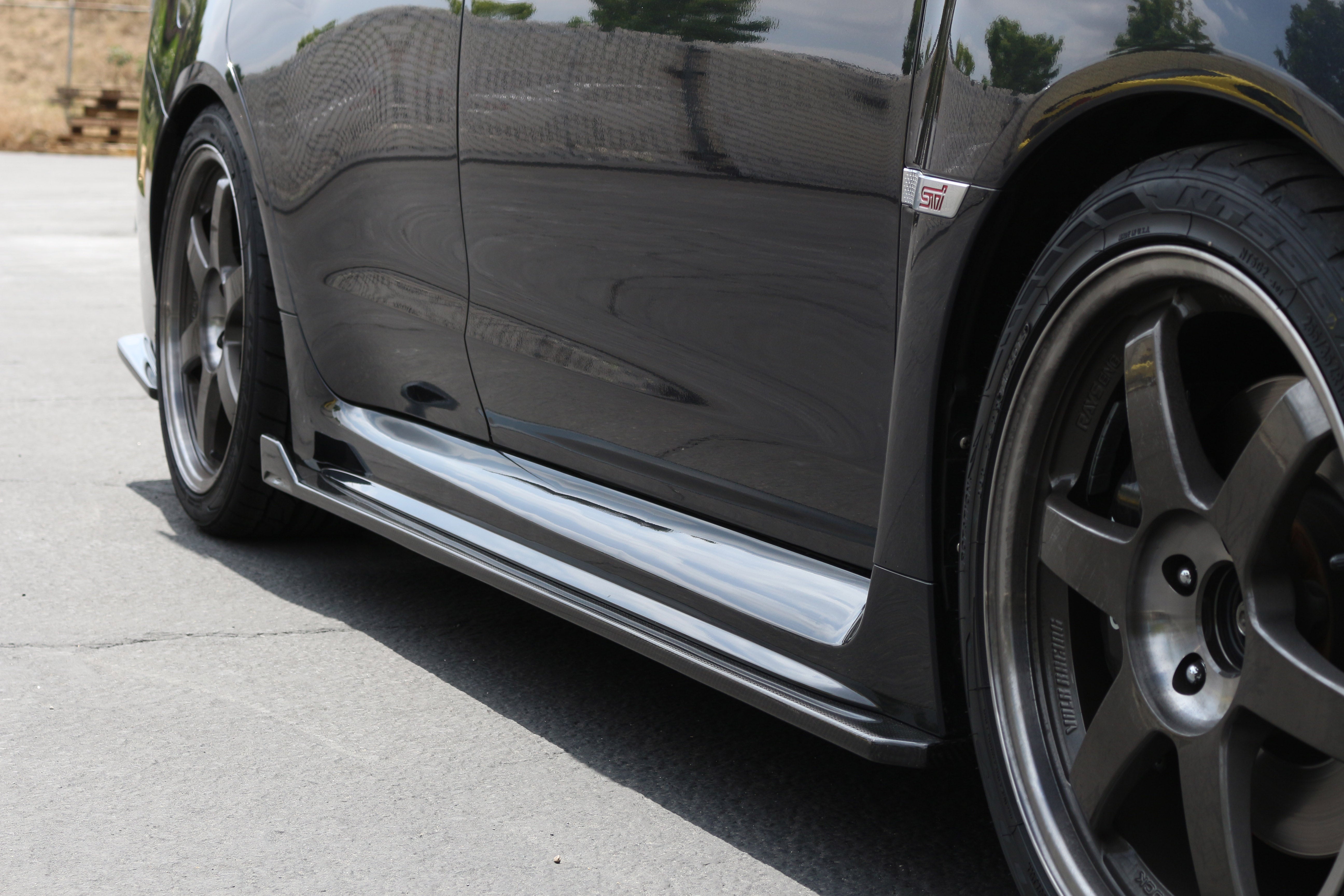 Carbon Fiber Subaru WRX/ STI Side Rocker Extensions 2015-2021-Side Rocker Extensions-Grocery Getter Performance