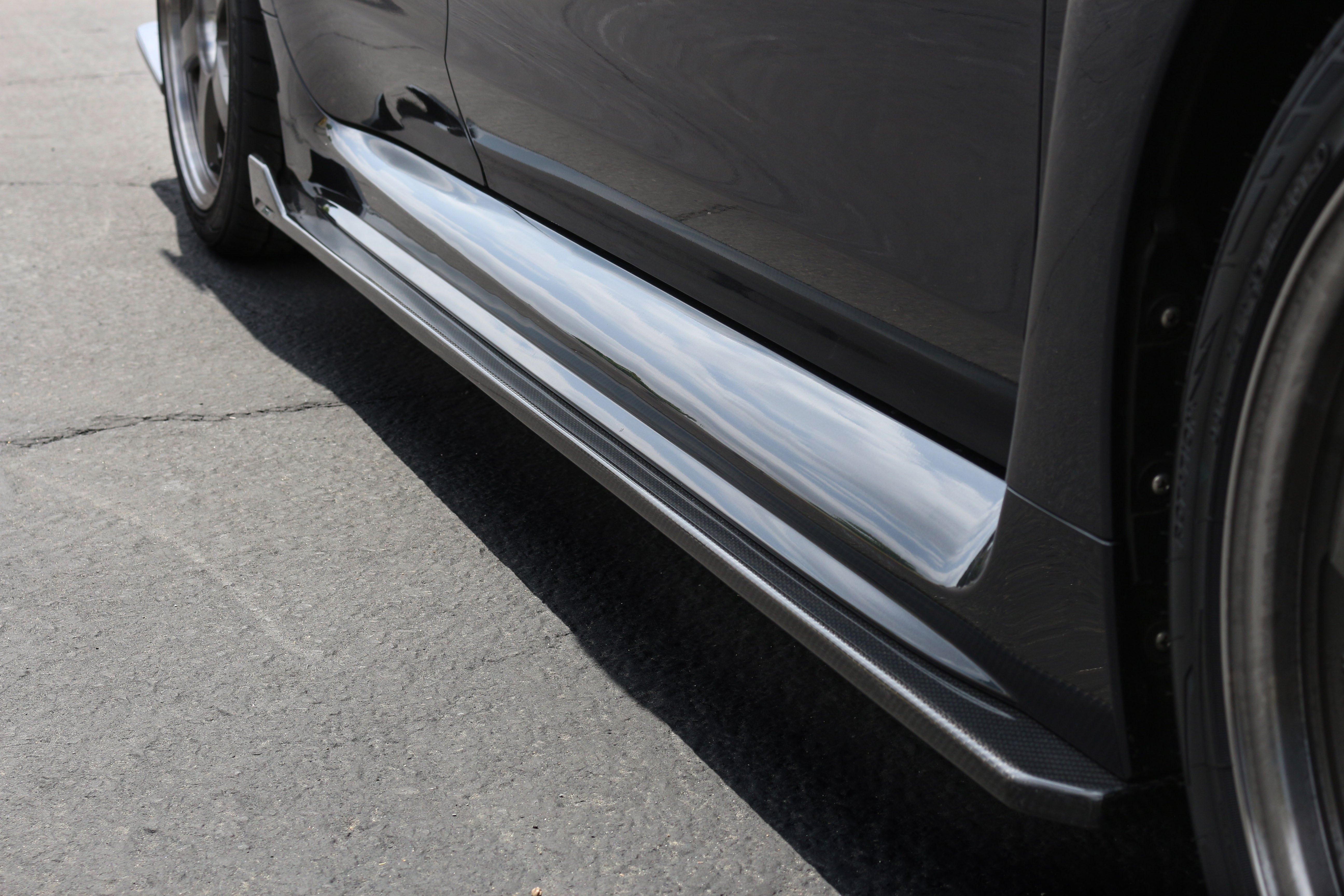 Carbon Fiber Subaru WRX/ STI Side Rocker Extensions 2015-2021-Side Rocker Extensions-Grocery Getter Performance