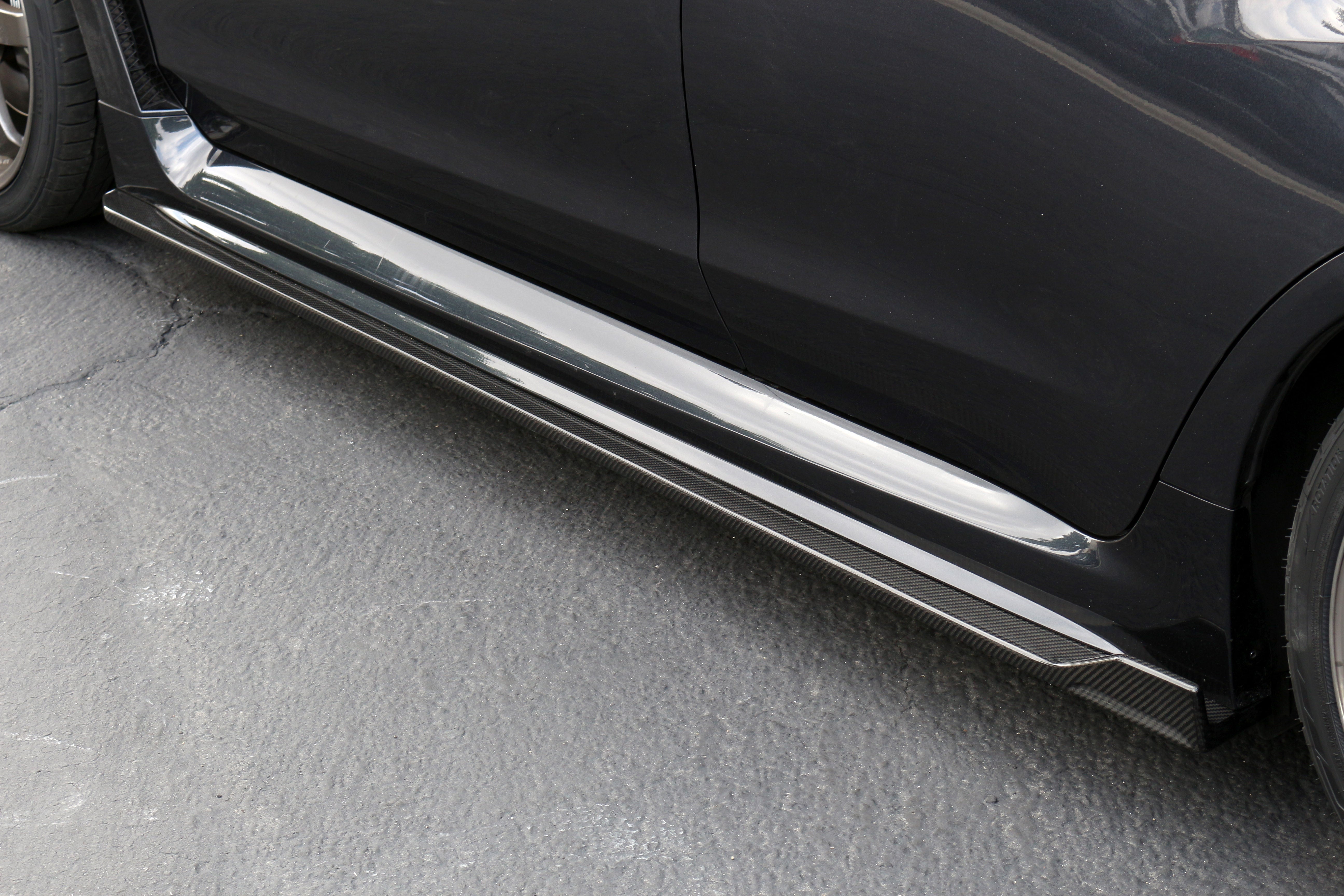 Carbon Fiber Subaru WRX/ STI Side Rocker Extensions 2015-2021-Side Rocker Extensions-Grocery Getter Performance