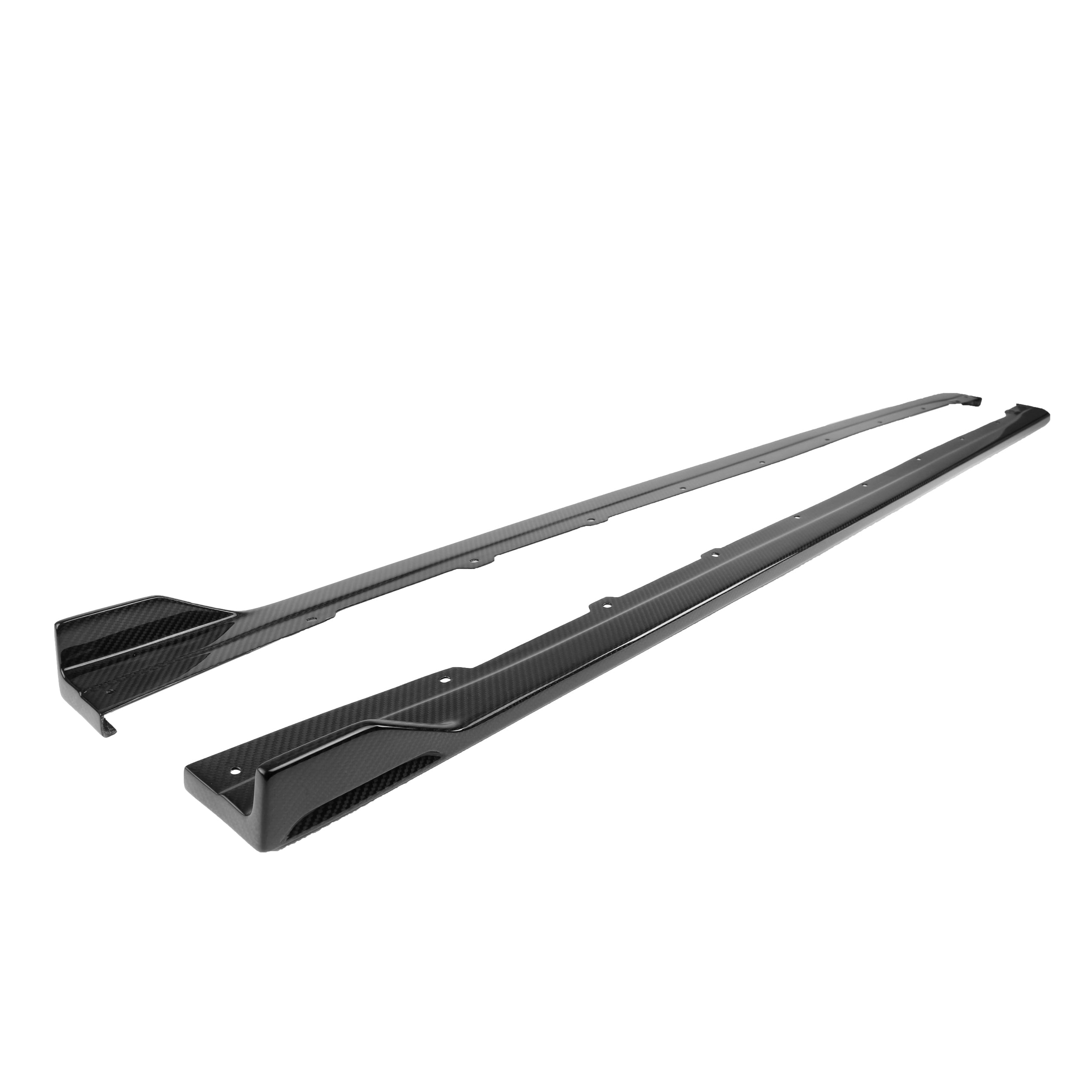 Carbon Fiber Subaru WRX/ STI Side Rocker Extensions 2015-2021-Side Rocker Extensions-Grocery Getter Performance