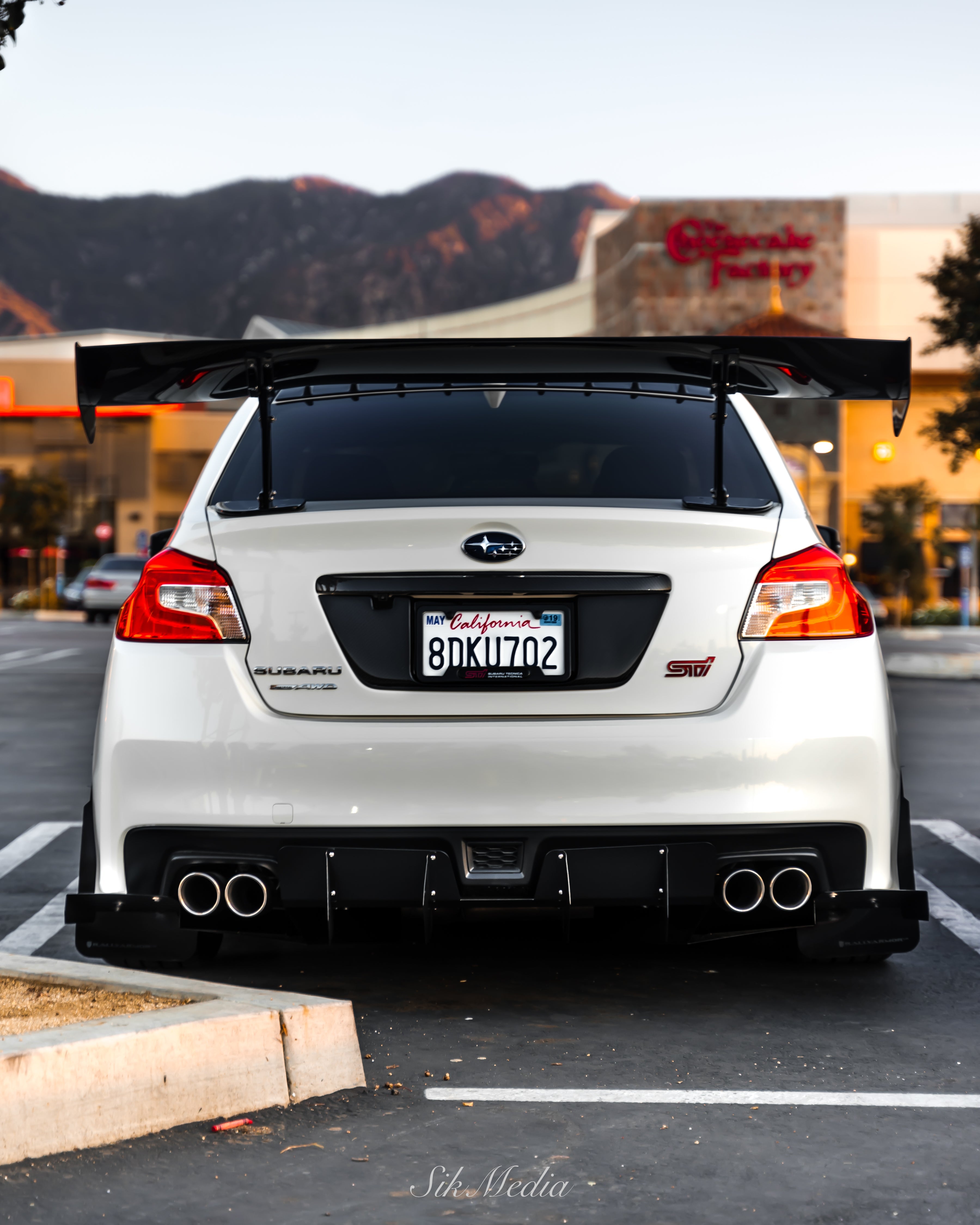 Carbon Fiber Subaru WRX/ STI Trunk Garnish 2015-2021-Carbon Fiber Enhancement Parts-Grocery Getter Performance