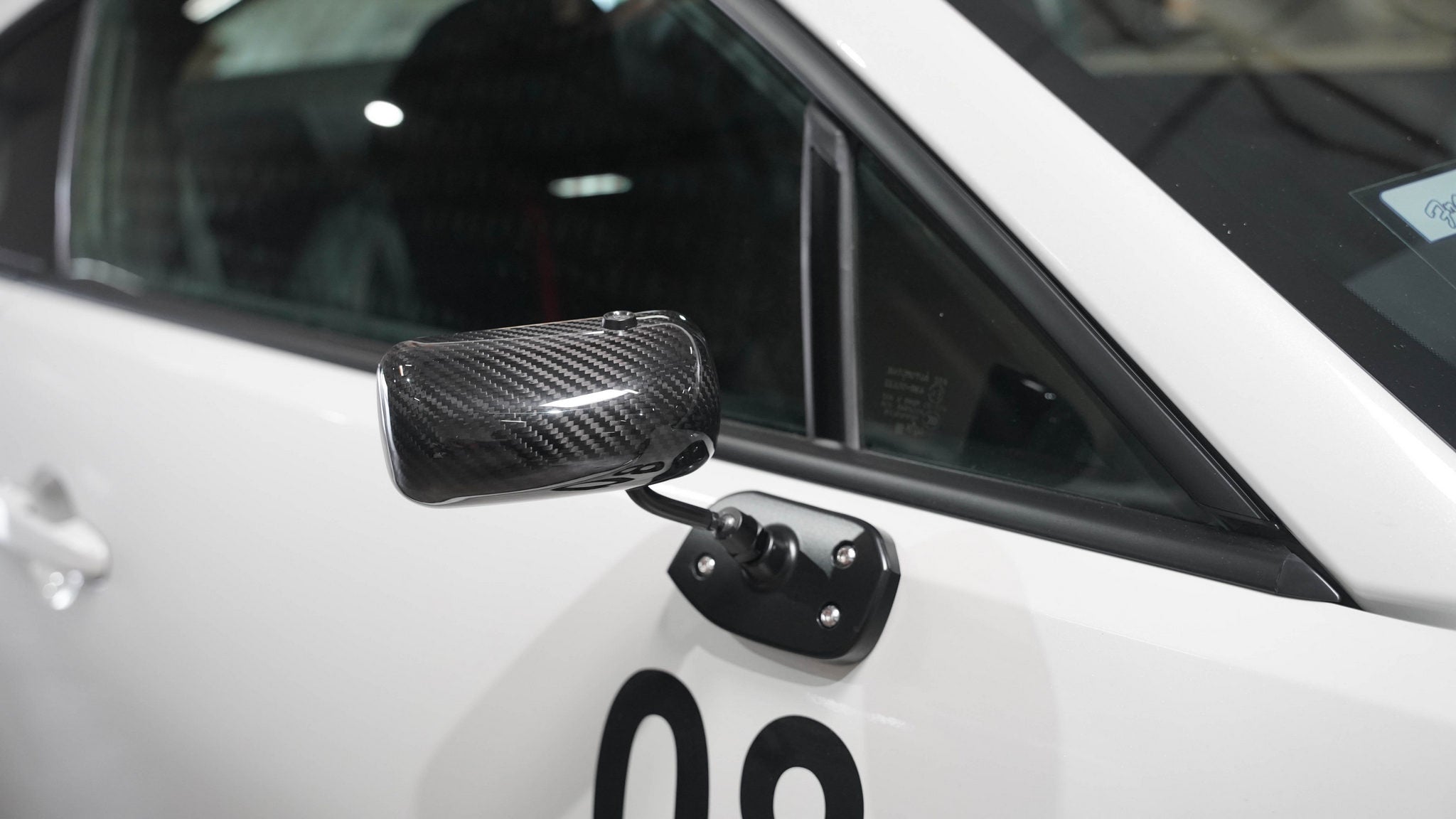 Carbon Fiber Toyota GR86/ Subaru BRZ Formula GT3 Carbon Fiber Mirror/Black 2022+-Formula GT3 Mirrors-Grocery Getter Performance