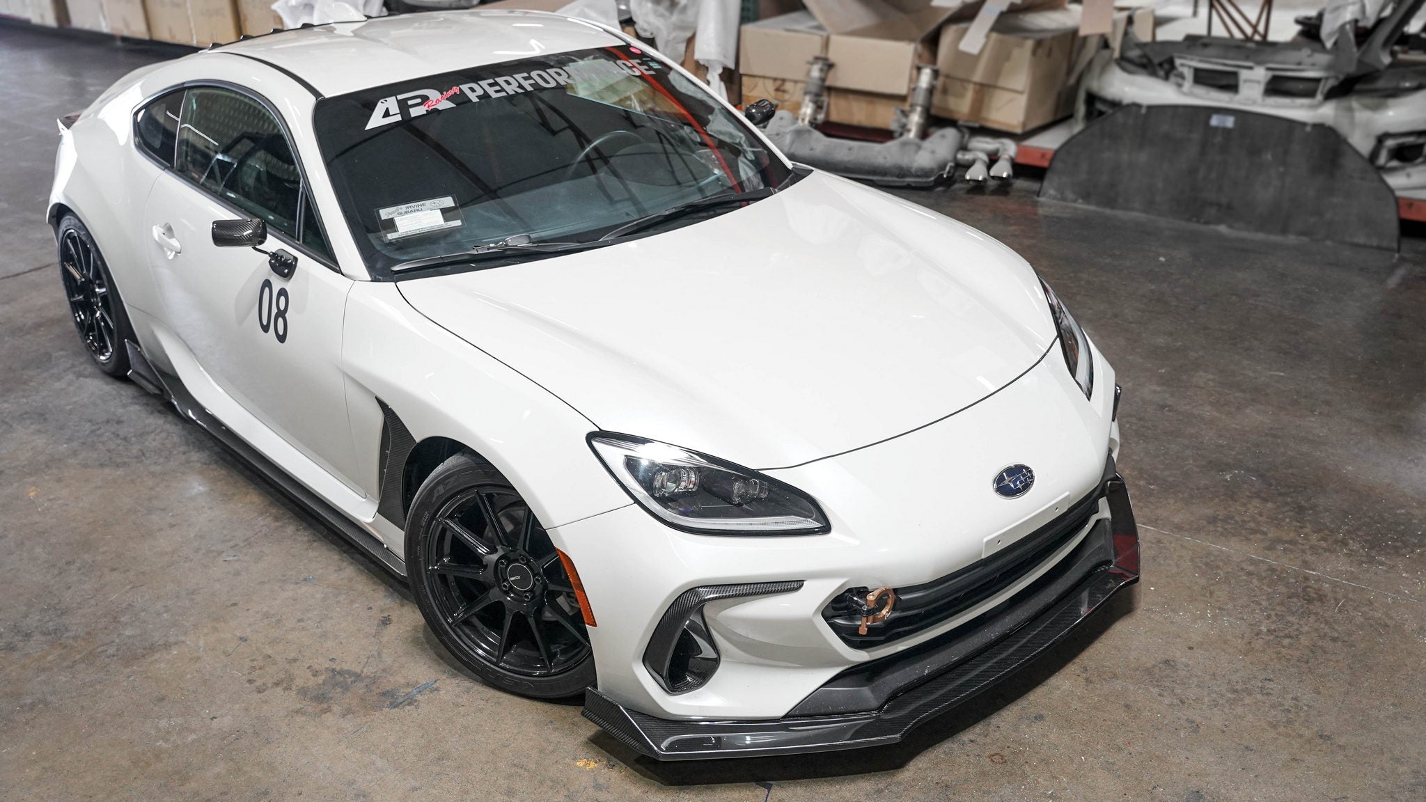 Carbon Fiber Toyota GR86/ Subaru BRZ Formula GT3 Carbon Fiber Mirror/Black 2022+-Formula GT3 Mirrors-Grocery Getter Performance