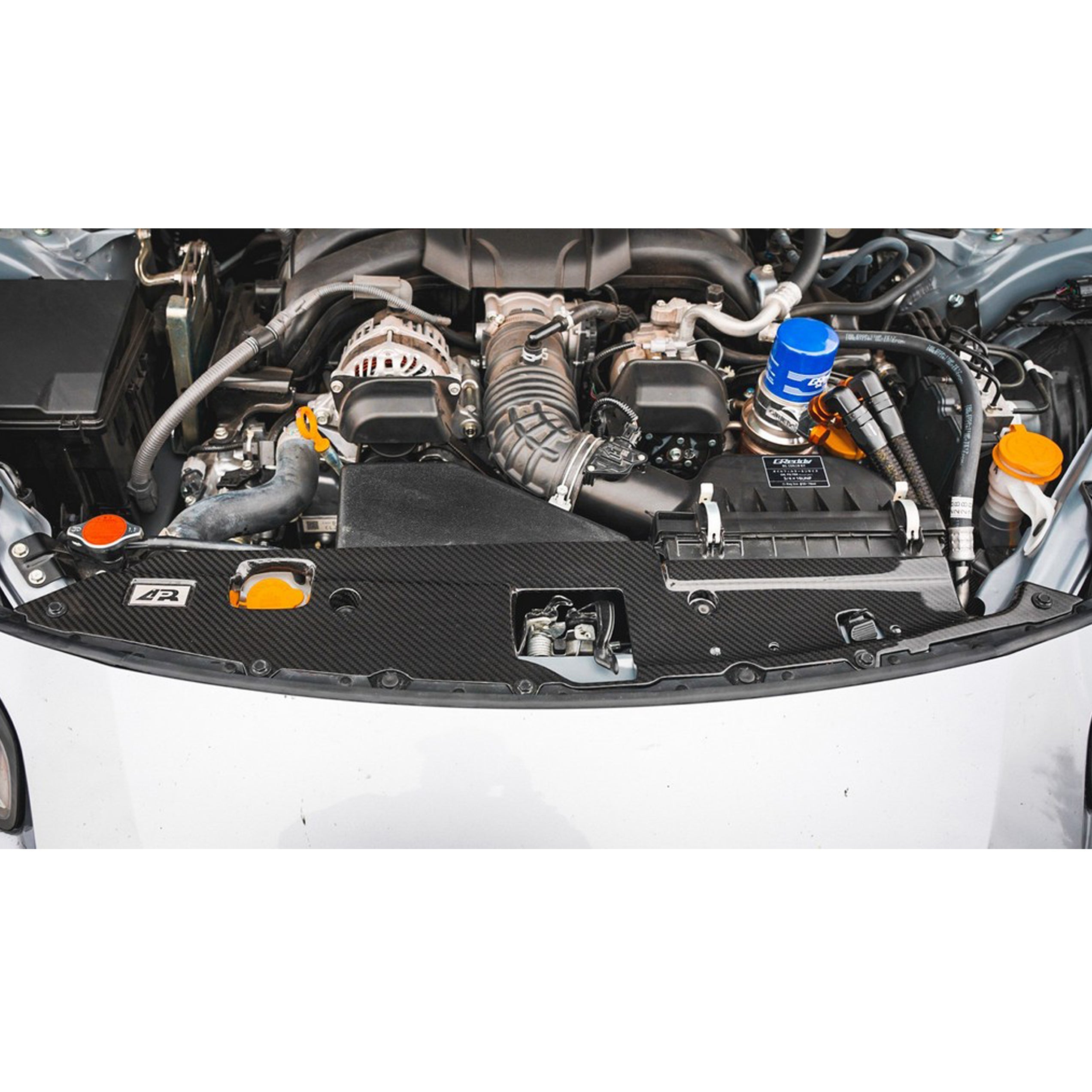 Carbon Fiber Toyota GR86 / Subaru BRZ Radiator Cooling Plate 2022+-Cooling Plate-Grocery Getter Performance
