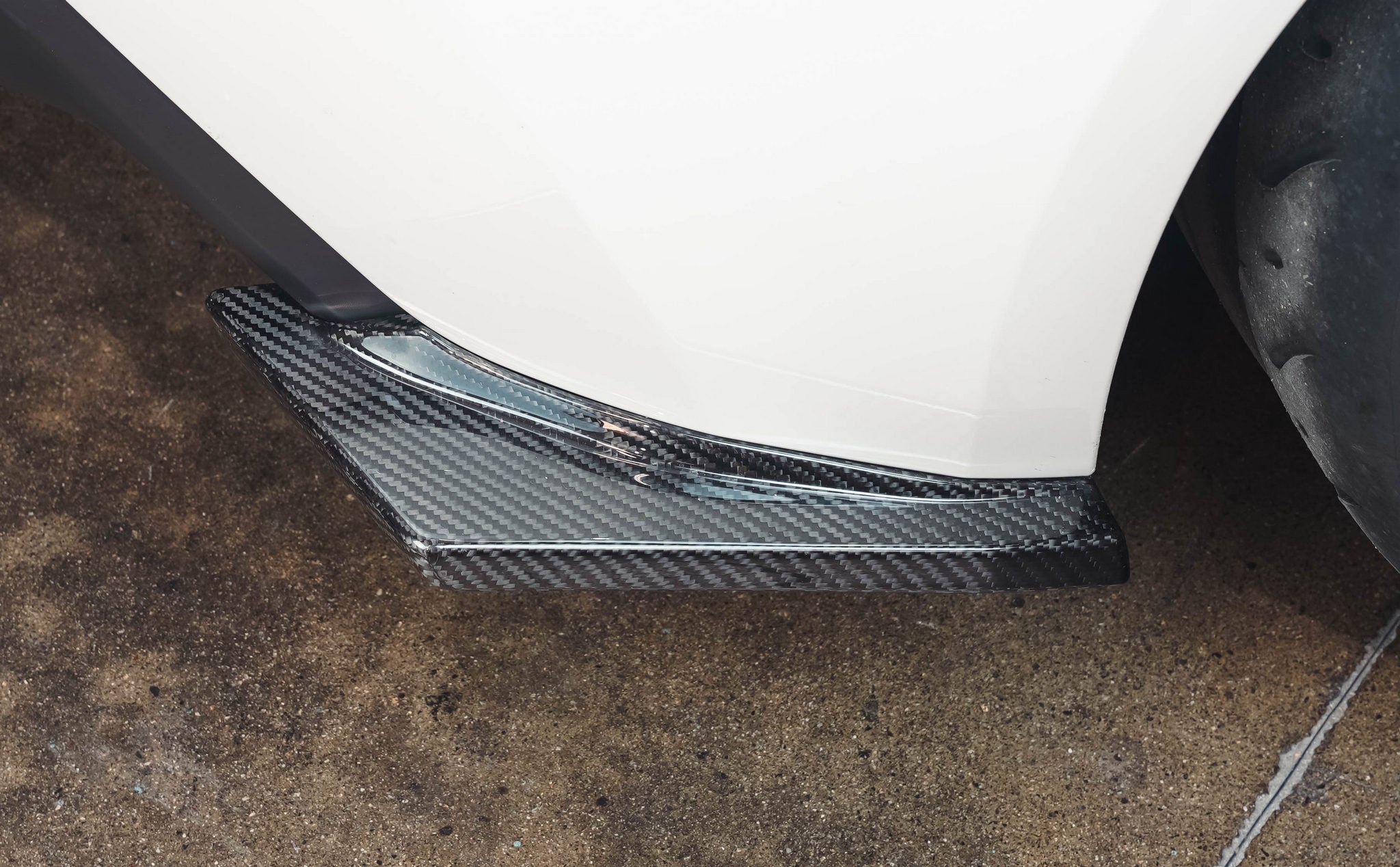 Carbon Fiber Toyota GR86/ Subaru BRZ Rear Bumper Skirts 2022+-Rear Bumper Skirts-Grocery Getter Performance