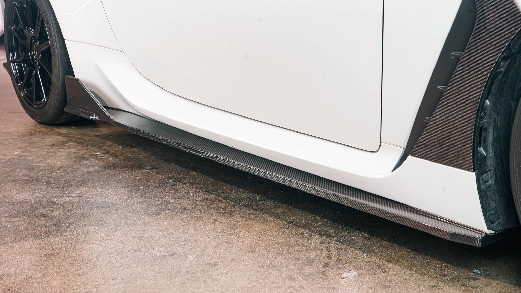 Carbon Fiber Toyota GR86/ Subaru BRZ Side Rocker Extensions 2022+-Side Rocker Extensions-Grocery Getter Performance