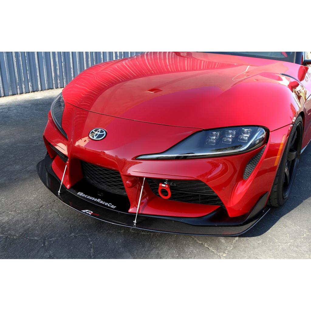 Carbon Fiber Toyota Supra A90/91 Front Wind Splitter 2020-2023-Front Wind Splitter-Grocery Getter Performance
