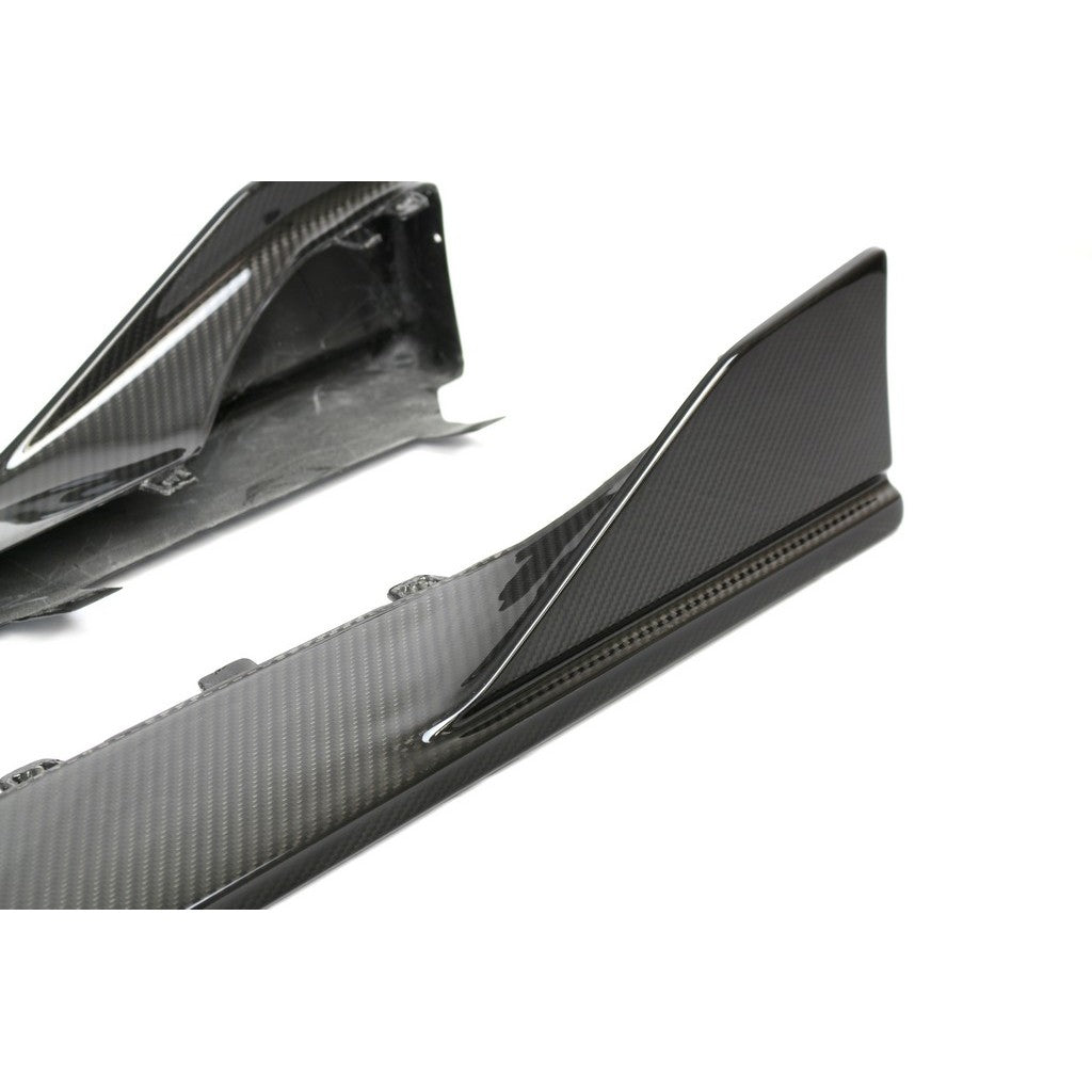 Carbon Fiber Toyota Supra A90/91 Side Rocker Extensions/ Side Skirt 2020-2023-Side Rocker Extensions-Grocery Getter Performance