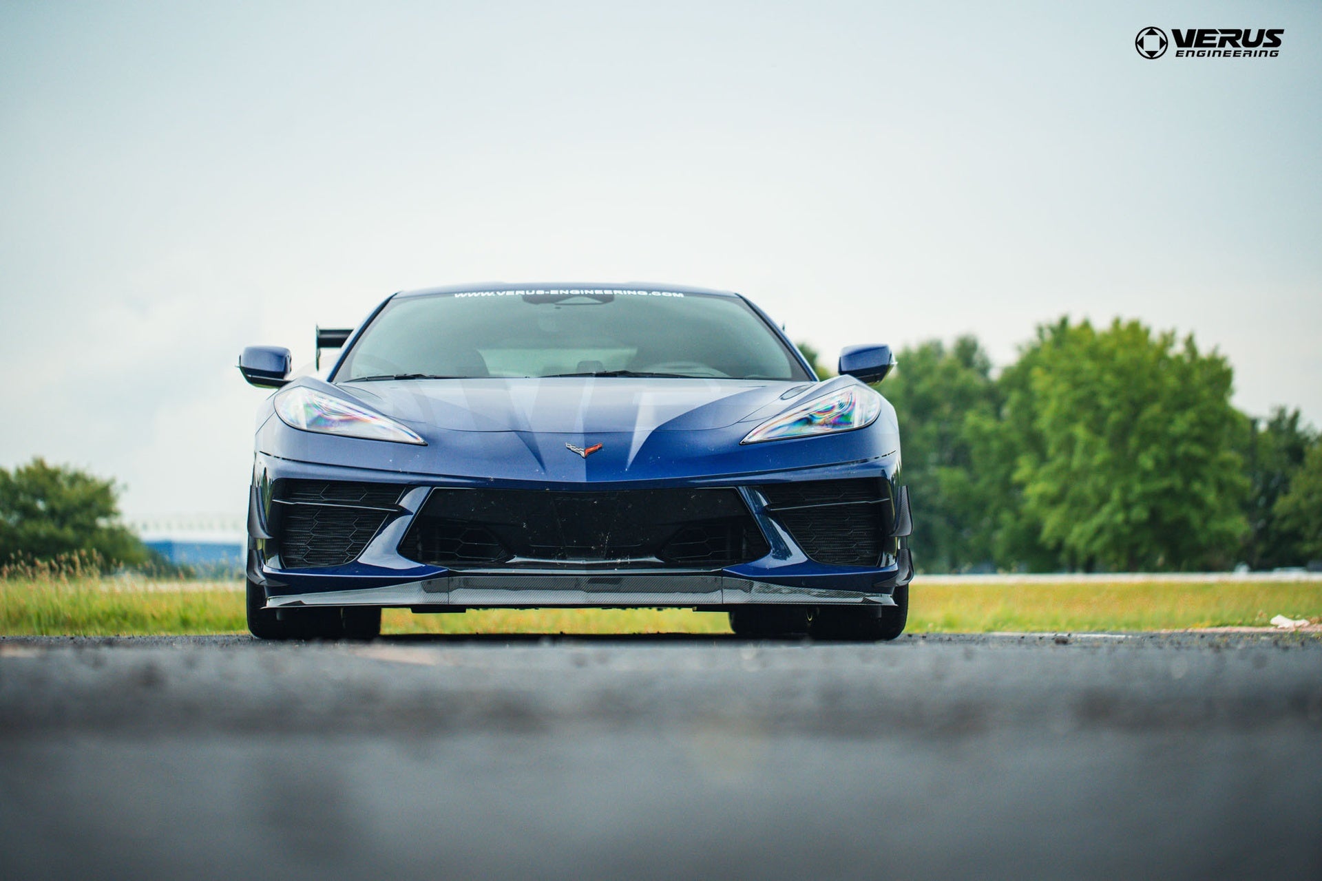 Carbon Front Air Dam - Corvette Stingray (C8)-Grocery Getter Performance