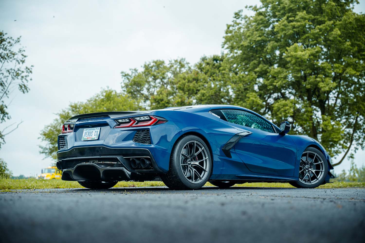 Carbon Polyweave Side Splitter Kit - Corvette Stingray (C8)-Grocery Getter Performance