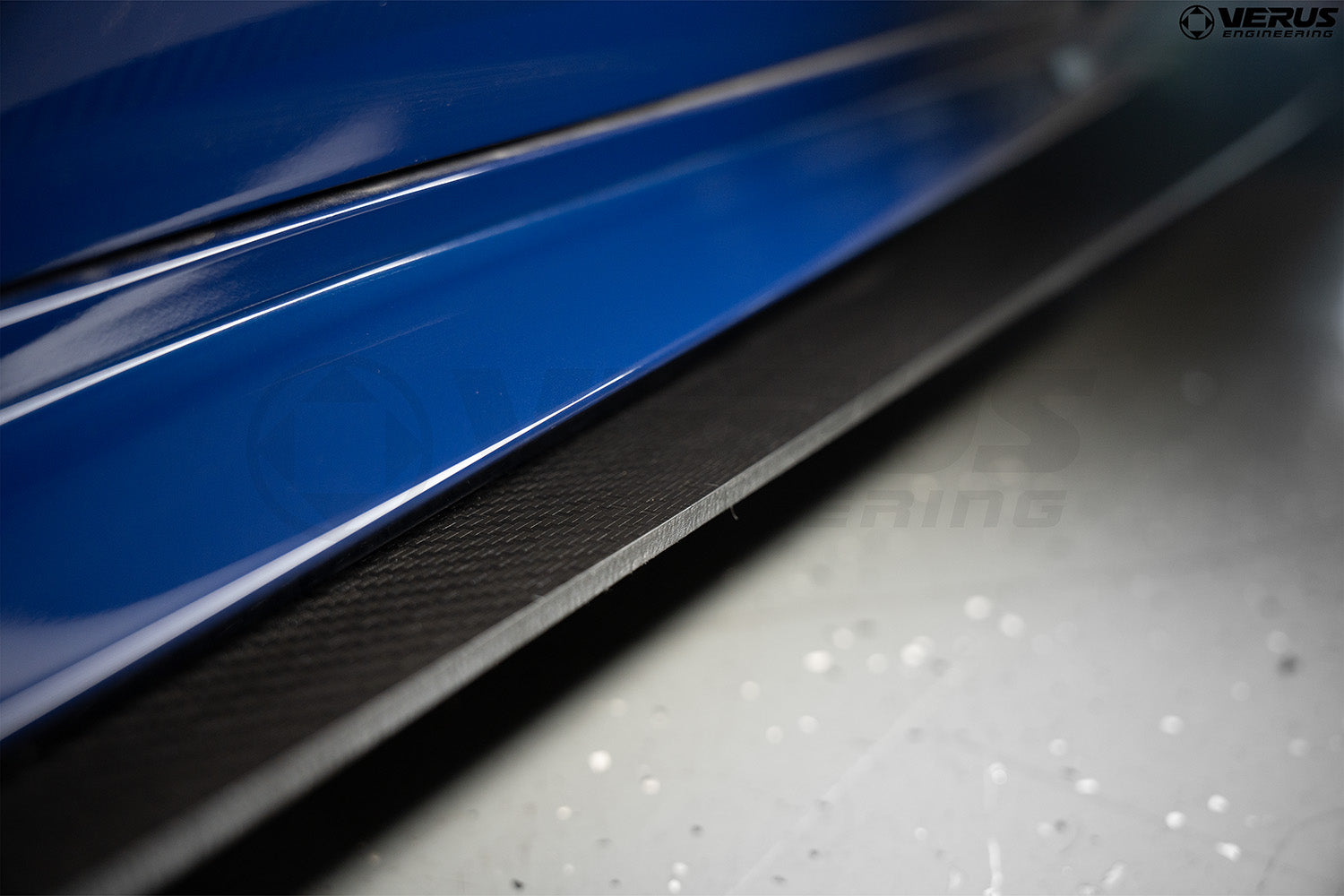 Carbon Polyweave Side Splitter Kit - Corvette Stingray (C8)-Grocery Getter Performance