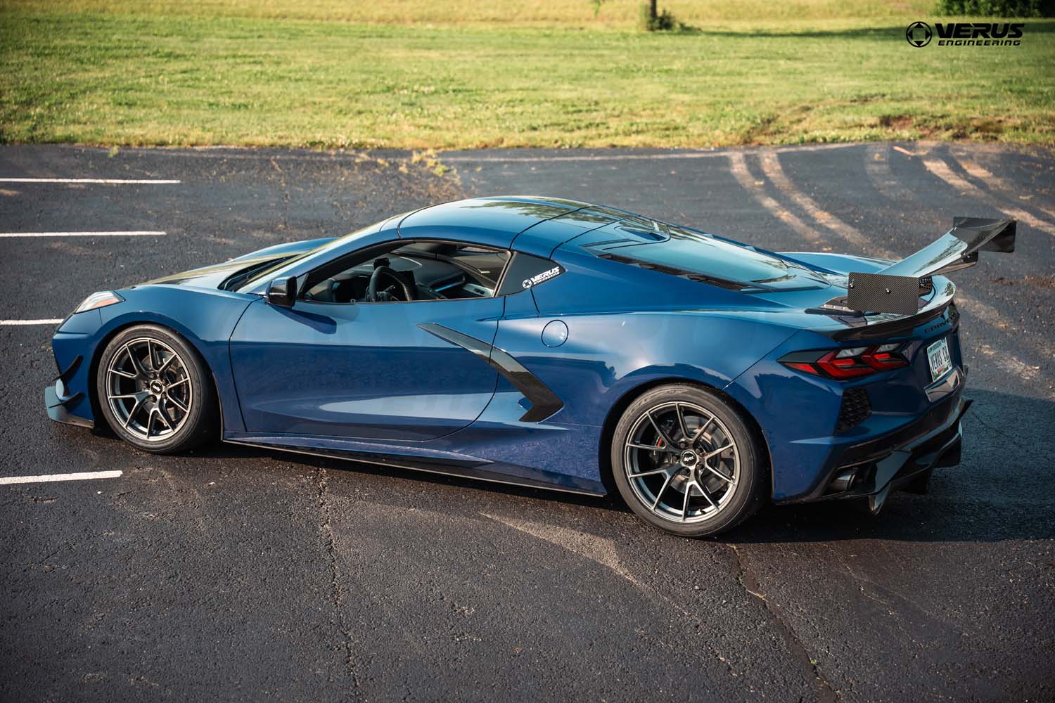 Carbon Polyweave Side Splitter Kit - Corvette Stingray (C8)-Grocery Getter Performance
