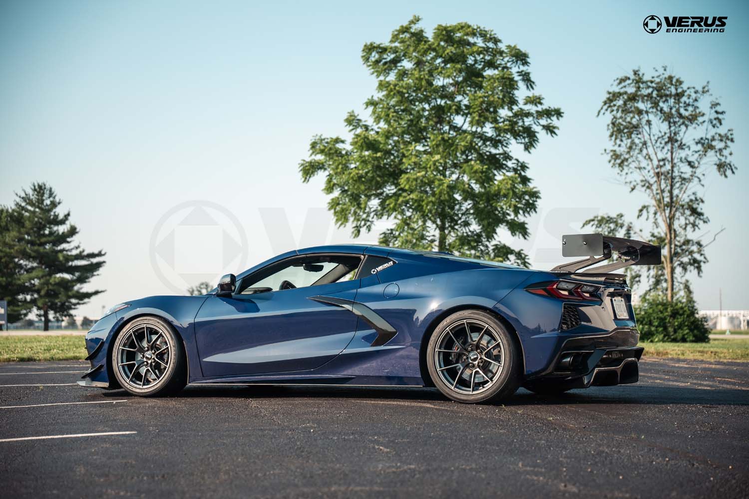 Carbon Polyweave Side Splitter Kit - Corvette Stingray (C8)-Grocery Getter Performance