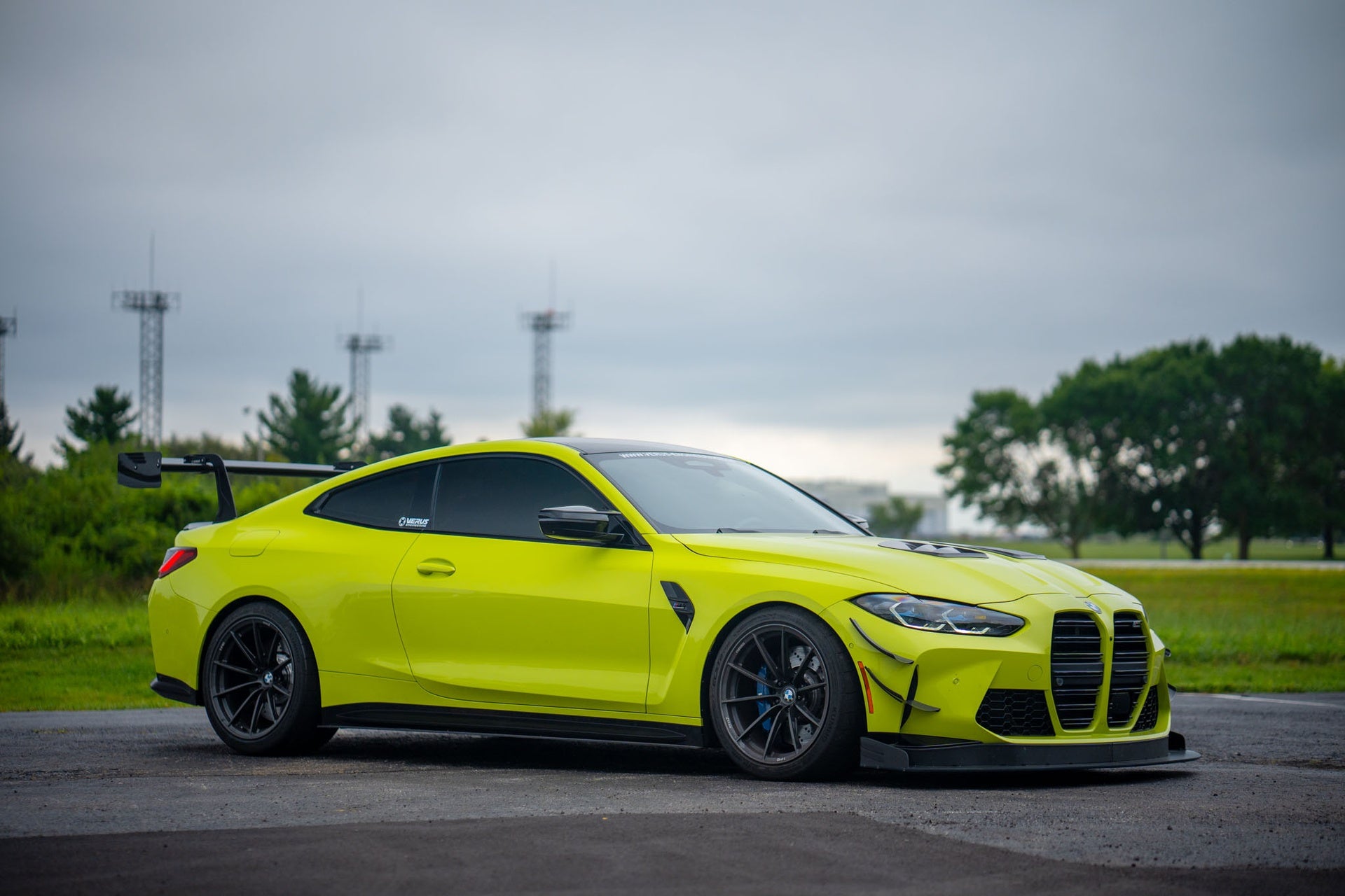 Carbon Polyweave Side Splitter Kit - G82 BMW M4