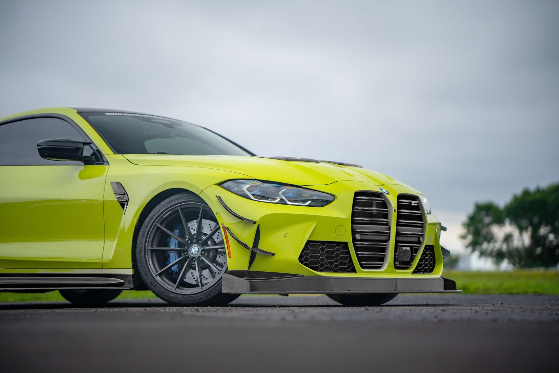 Carbon Polyweave Side Splitter Kit - G82 BMW M4