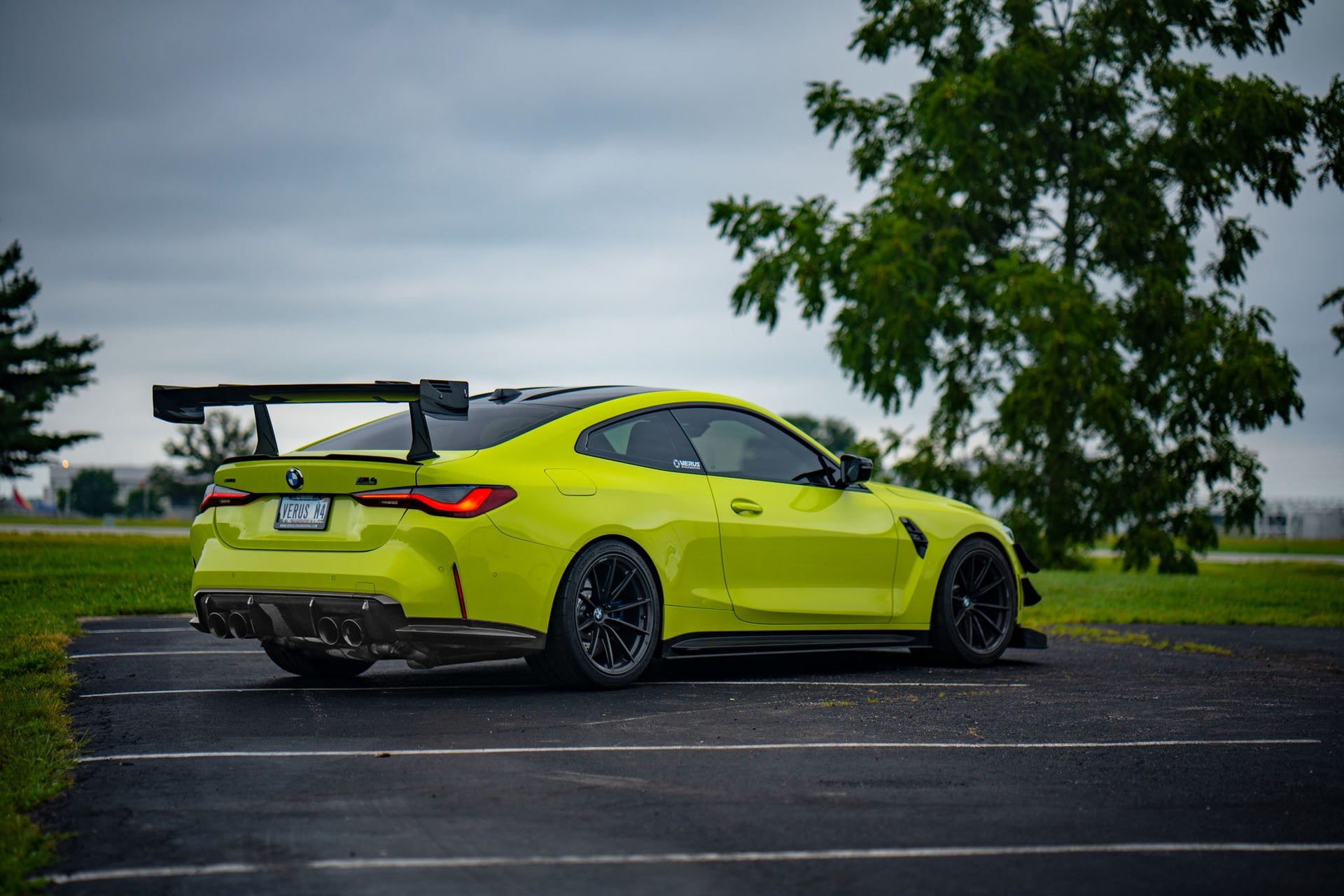Carbon Polyweave Side Splitter Kit - G82 BMW M4