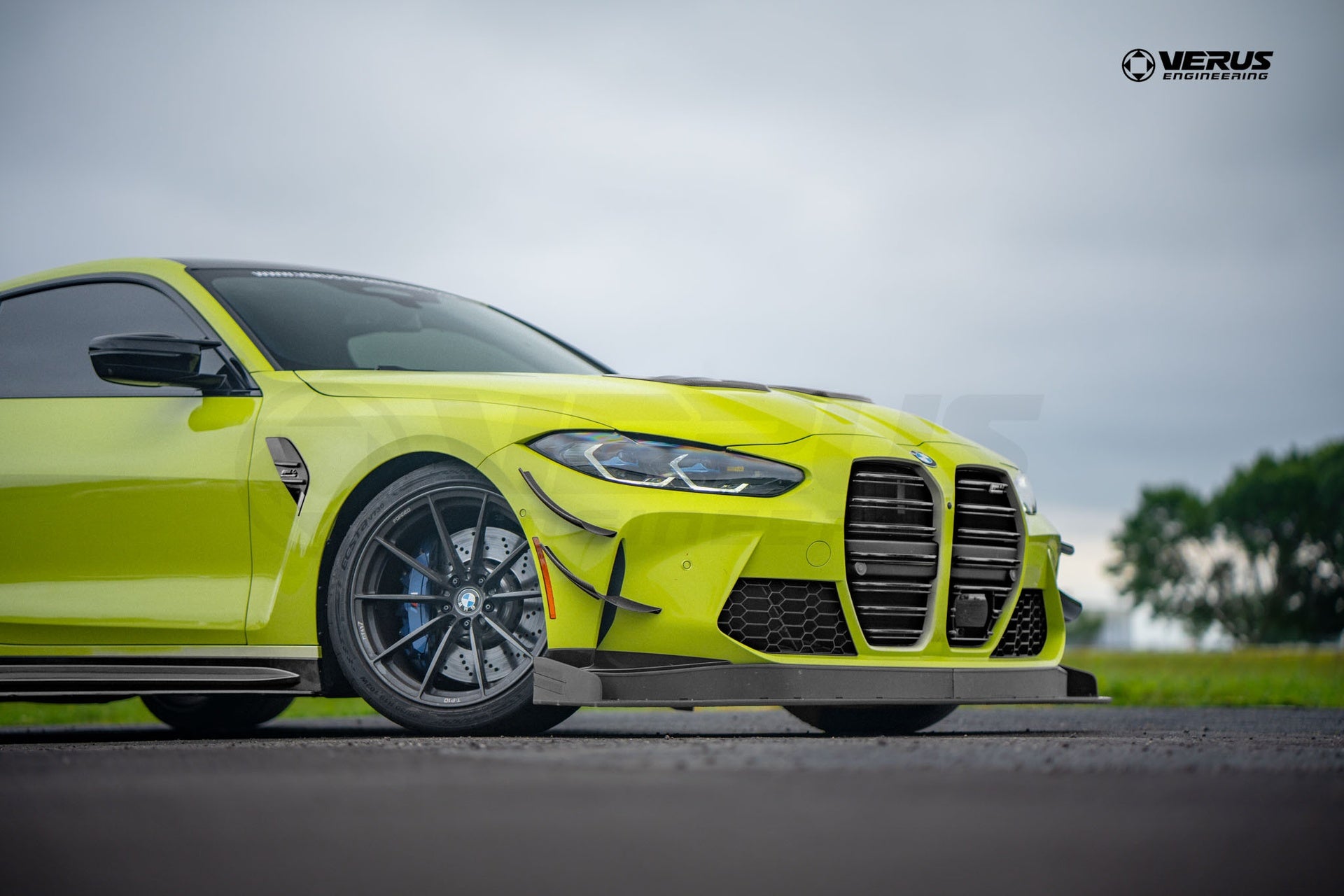 Carbon Polyweave Side Splitter Kit - G82 BMW M4
