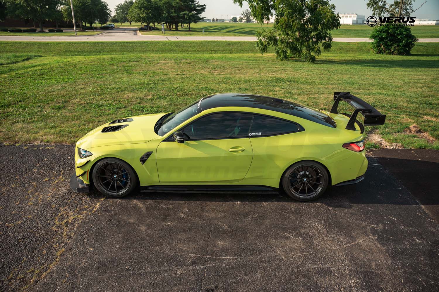 Carbon Polyweave Side Splitter Kit - G82 BMW M4