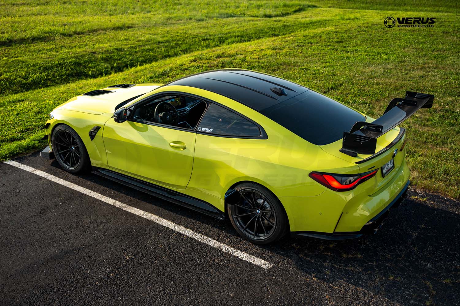 Carbon Polyweave Side Splitter Kit - G82 BMW M4