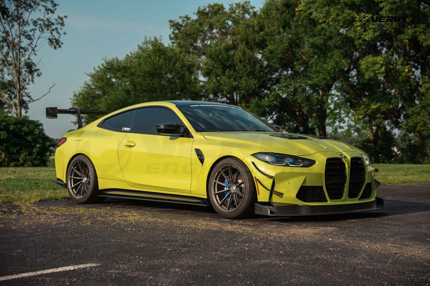 Carbon Polyweave Side Splitter Kit - G82 BMW M4