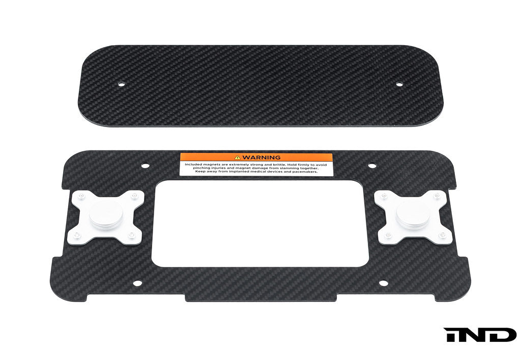 Carbonex A9X GR Supra Magnetic Rear License Plate Mount-Exterior-Grocery Getter Performance