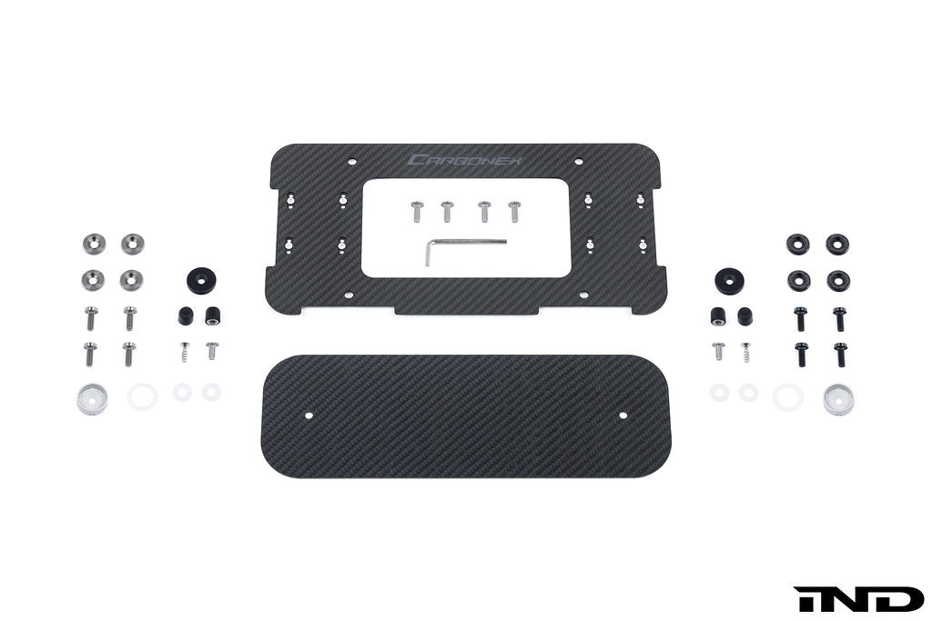 Carbonex A9X GR Supra Magnetic Rear License Plate Mount-Exterior-Grocery Getter Performance