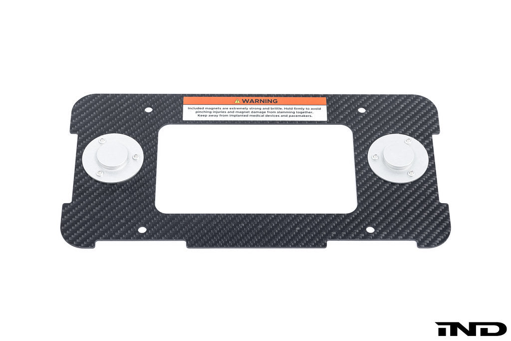 Carbonex BMW Magnetic Rear License Plate Mount-Exterior-Grocery Getter Performance