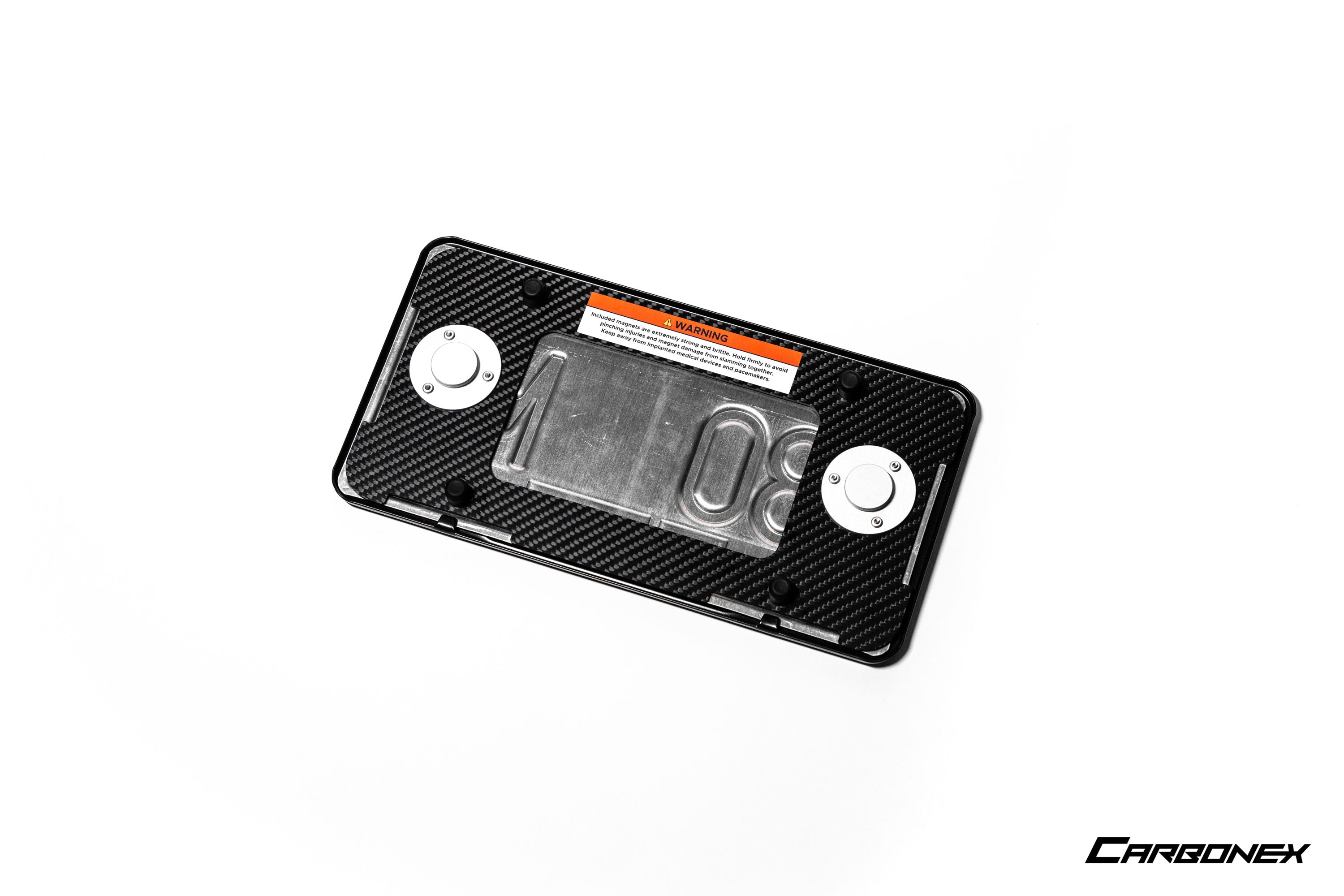 Carbonex BMW Magnetic Rear License Plate Mount-Exterior-Grocery Getter Performance