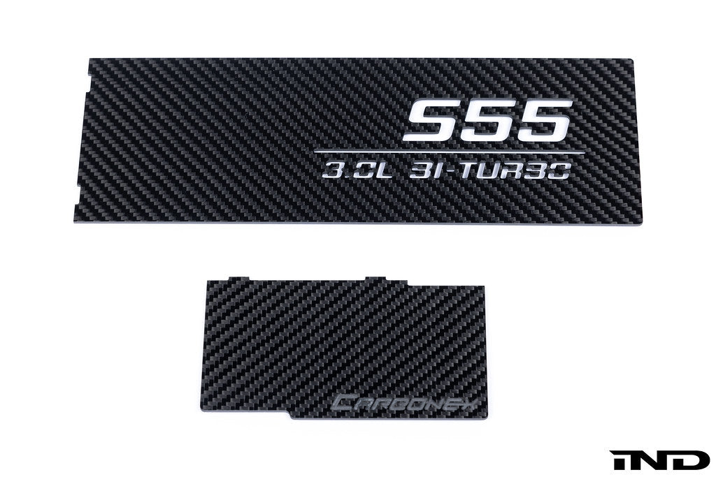 Carbonex F8X (S55) Carbon Charge Cooler Cover