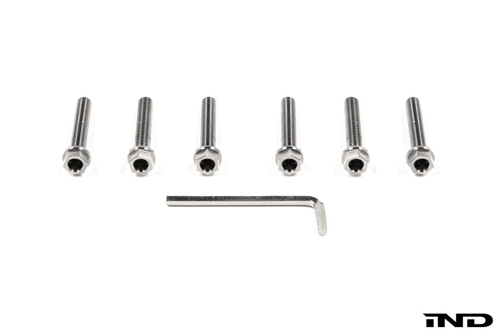 Carbonex Titanium Steering Wheel Bolt Set for JQ Werks / MadTrace Racing Steering Wheel