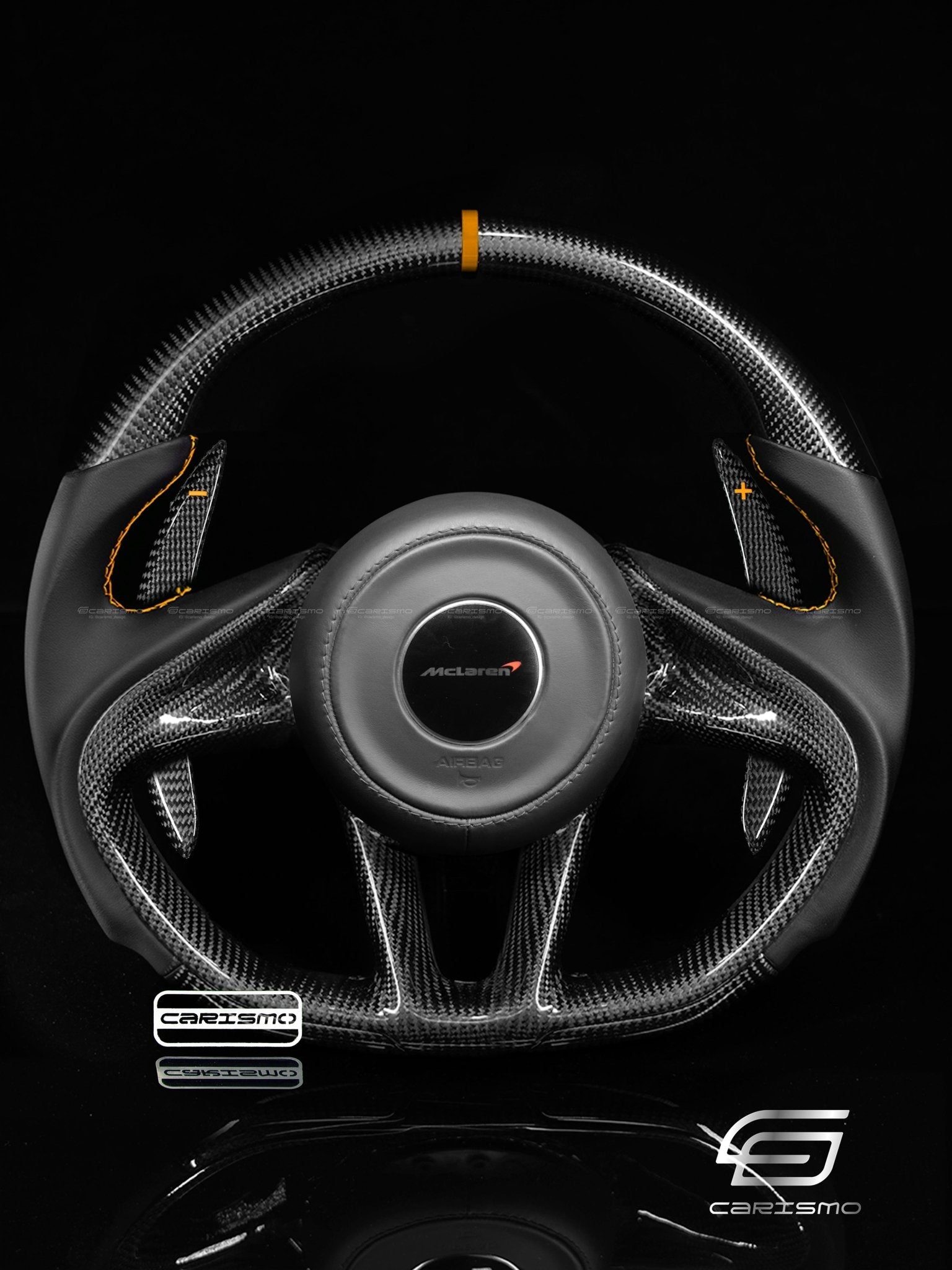 Carismo Shift Paddles for McLaren Super Series and Sports Series Steering Wheels