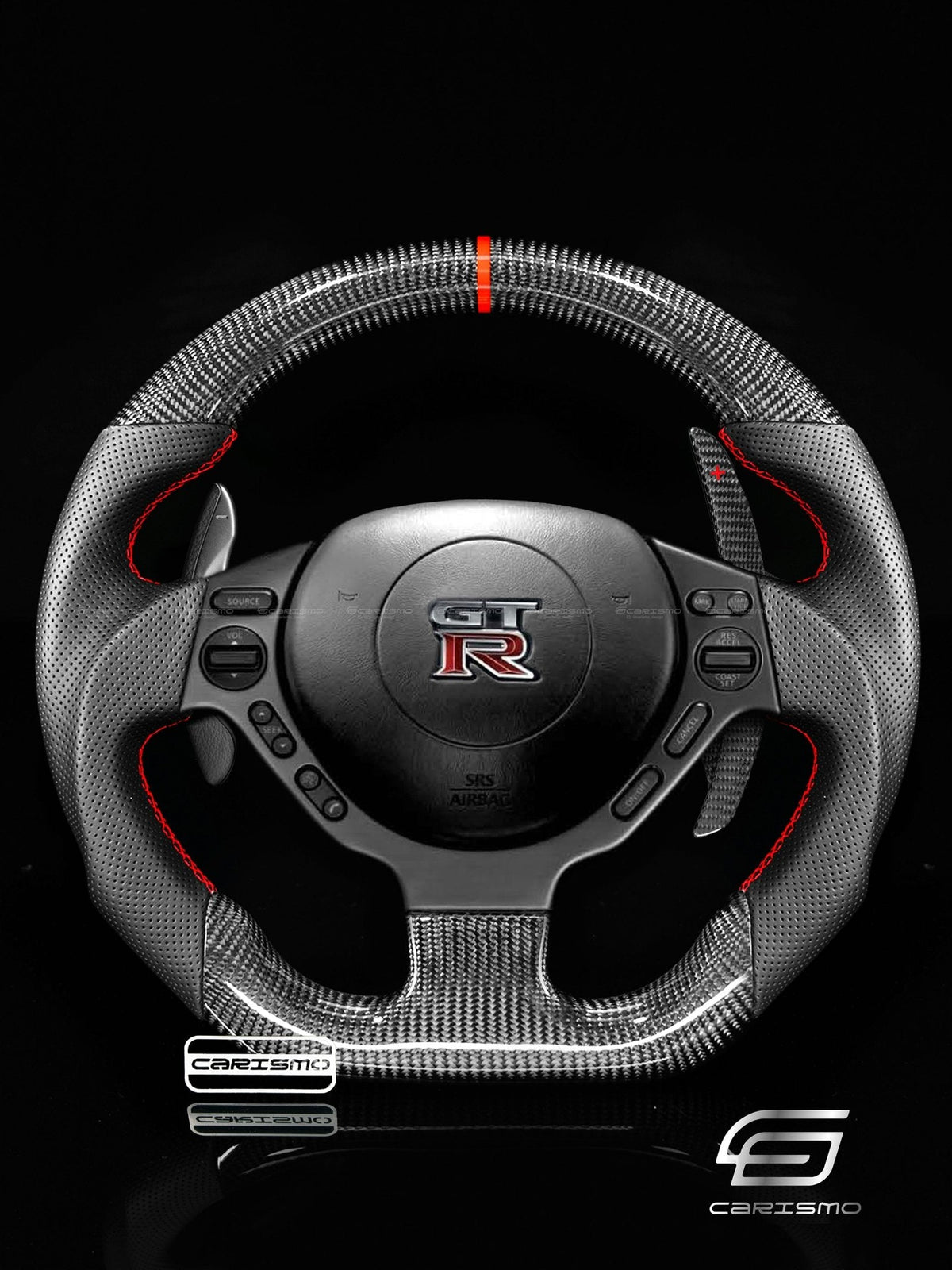 Carismo Shift Paddles for Nissan GT-R (R35 CBA & DBA)