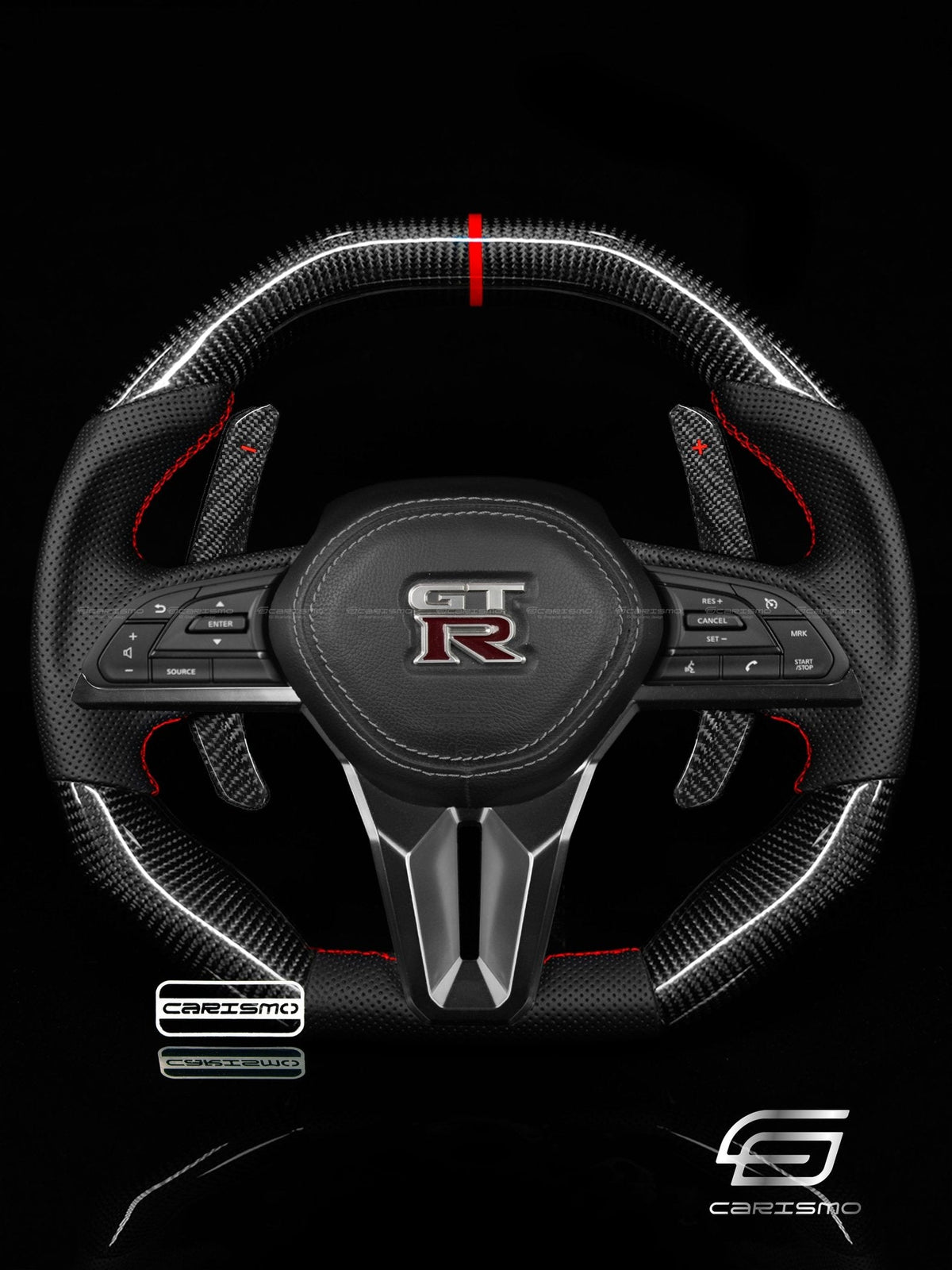 Carismo Shift Paddles for Nissan GT-R (R35 EBA)