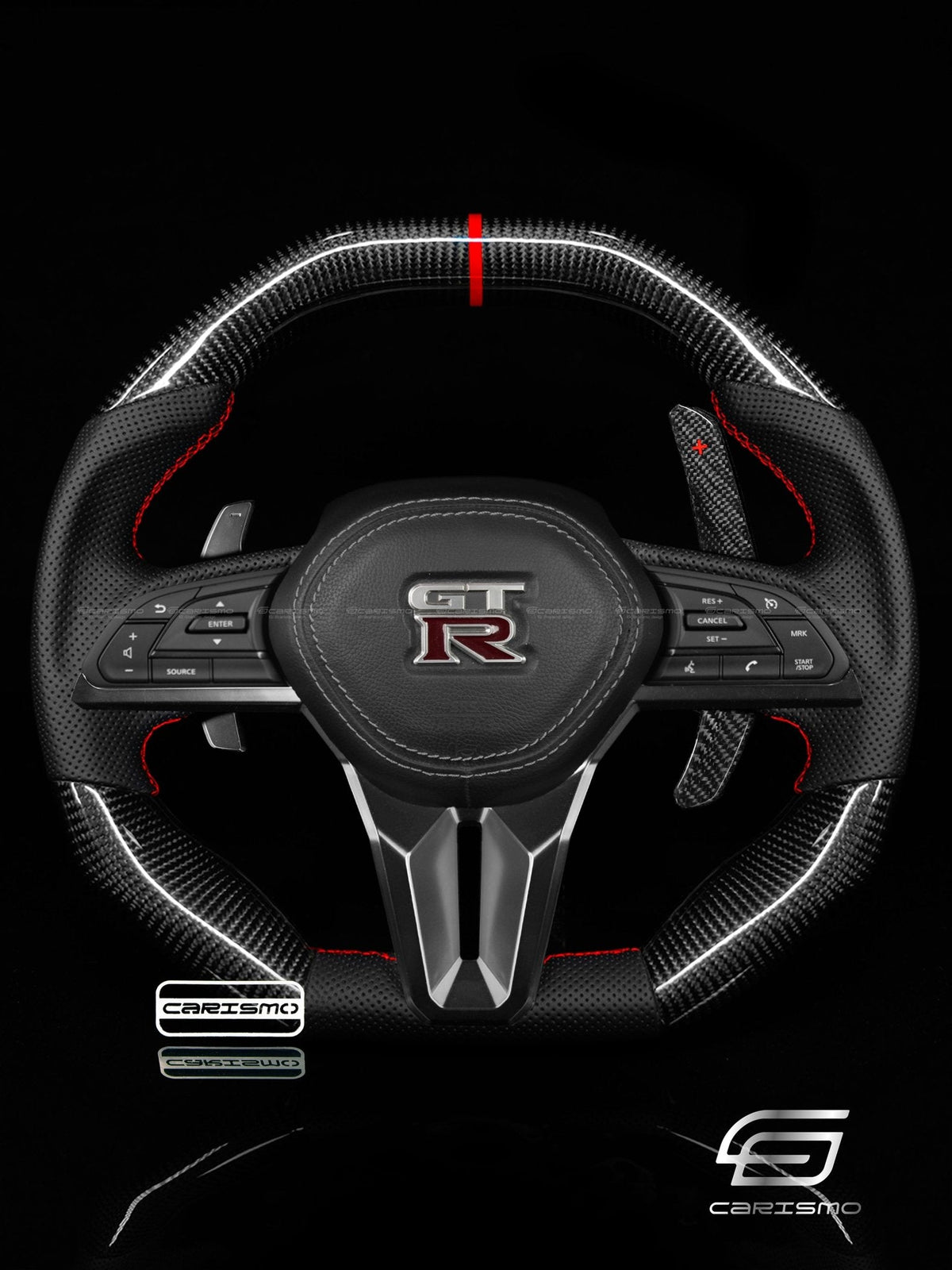 Carismo Shift Paddles for Nissan GT-R (R35 EBA)