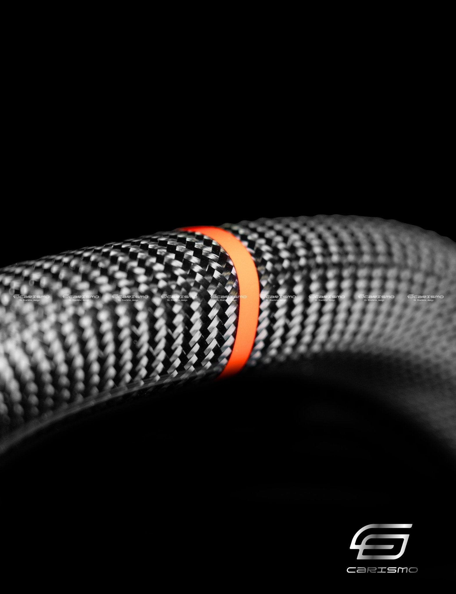 Carismo Steering Wheel For Audi R8 (Gen 2) - Signature - Gloss Carbon - Perforated Leather