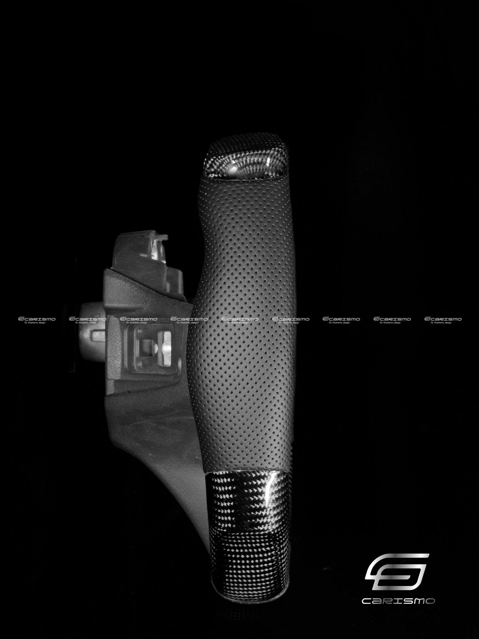 Carismo Steering Wheel For BMW G-Series (M Performance Wheel) - F1 Competition - Gloss Carbon - Perforated Leather