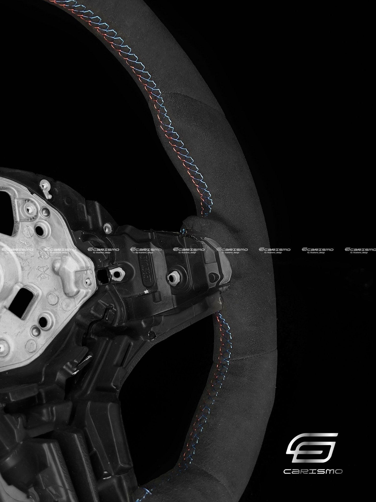 Carismo Steering Wheel For BMW G-Series (M Performance Wheel) - Signature - Full Alcantara (Heated)