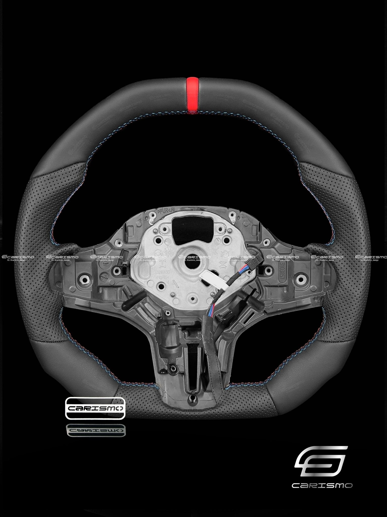 Carismo Steering Wheel For BMW G-Series (M Performance Wheel) - Signature - Full Leather (Heated)