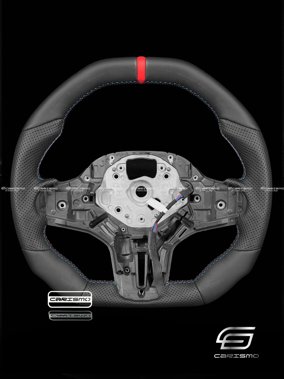 Carismo Steering Wheel For BMW G-Series (M Performance Wheels) - Signature - Full Leather (Heated)