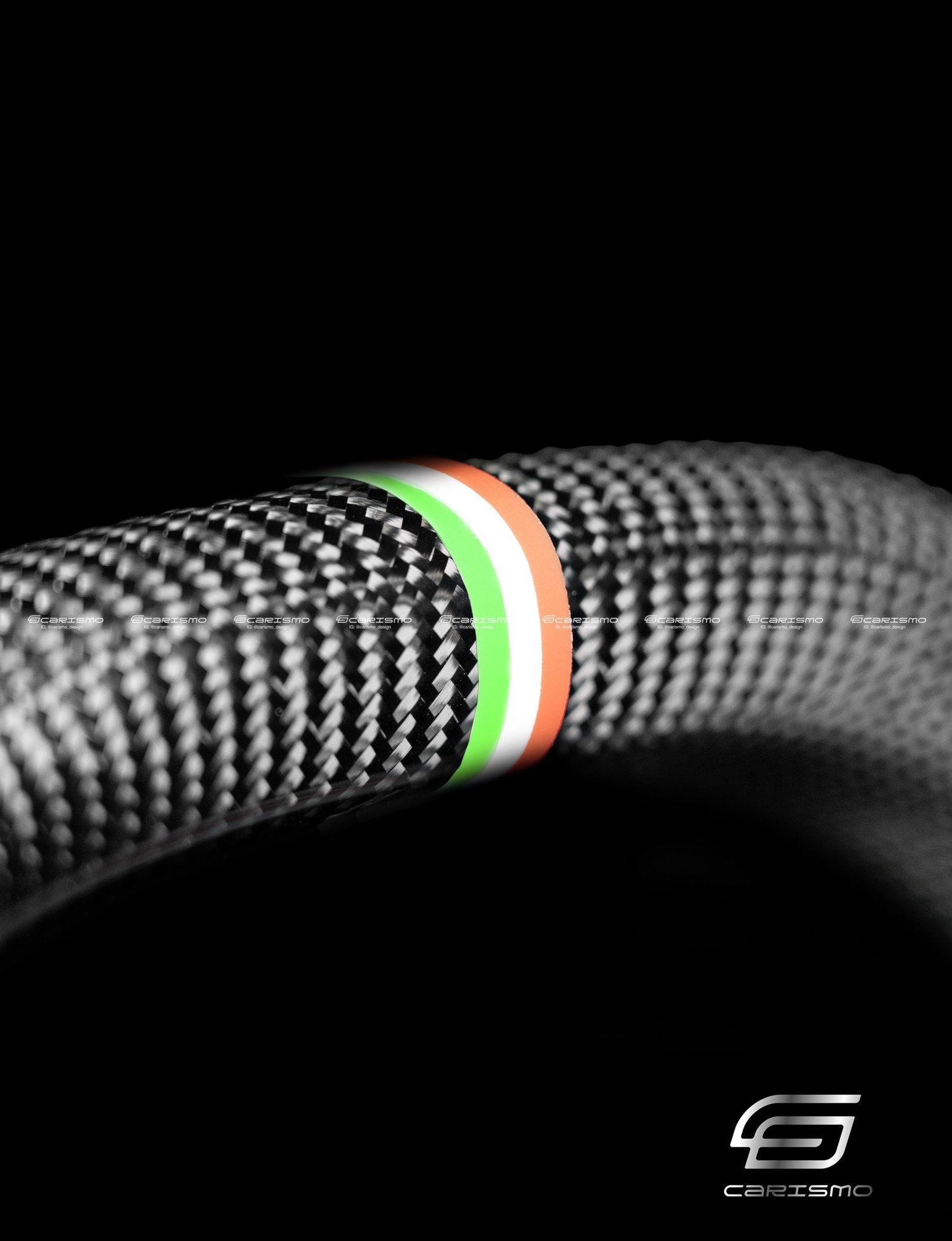 Carismo Steering Wheel For Lamborghini Aventador - Signature - Gloss Carbon - Perforated Leather