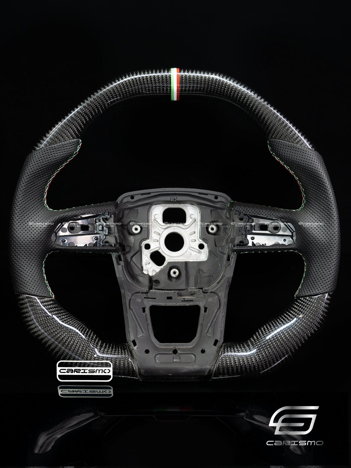 Carismo Steering Wheel For Lamborghini Urus - Signature - Gloss Carbon - Perforated Leather