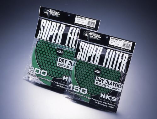 SUPER POWER FLOW ELEMENT D200 3ROW DRY (GREEN)