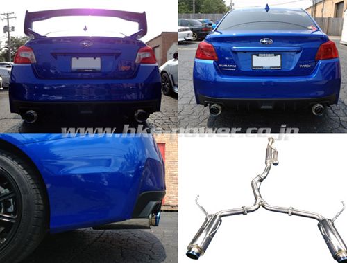 HI-POWER MUFFLER VAB/VAG/VAF WRX 2015