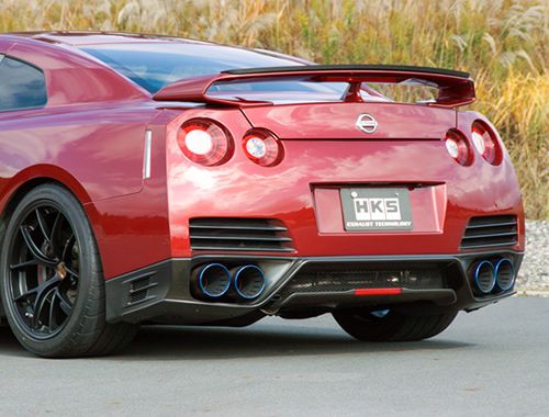 RACING MUFFLER R35 GT-R VR38DETT With Silencer