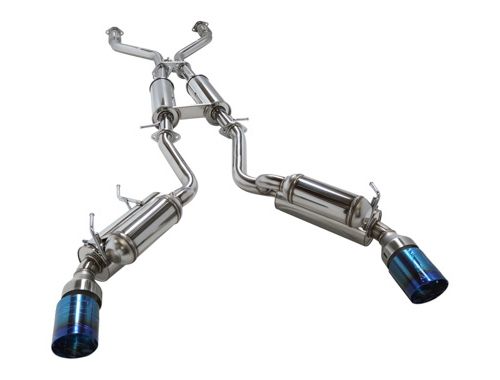 FULL DUAL MUFFLER 370Z VQ37VHR