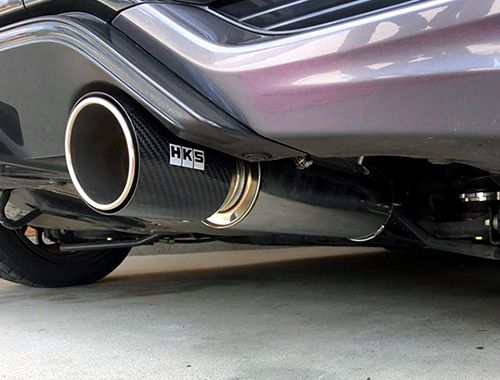 HI-POWER MUFFLER GK5 SPORT CARBON TIP