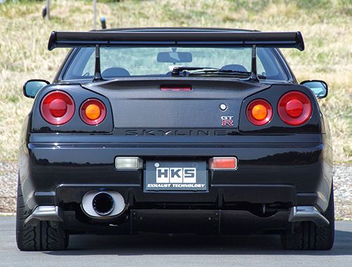 SUPER TURBO MUFFLER TI SKYLINE GT-R BNR34