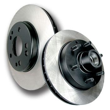 Centric 04-09 Mazda 3 2.3L Rear Performance Rotor-Brake Rotors - Drilled-Grocery Getter Performance